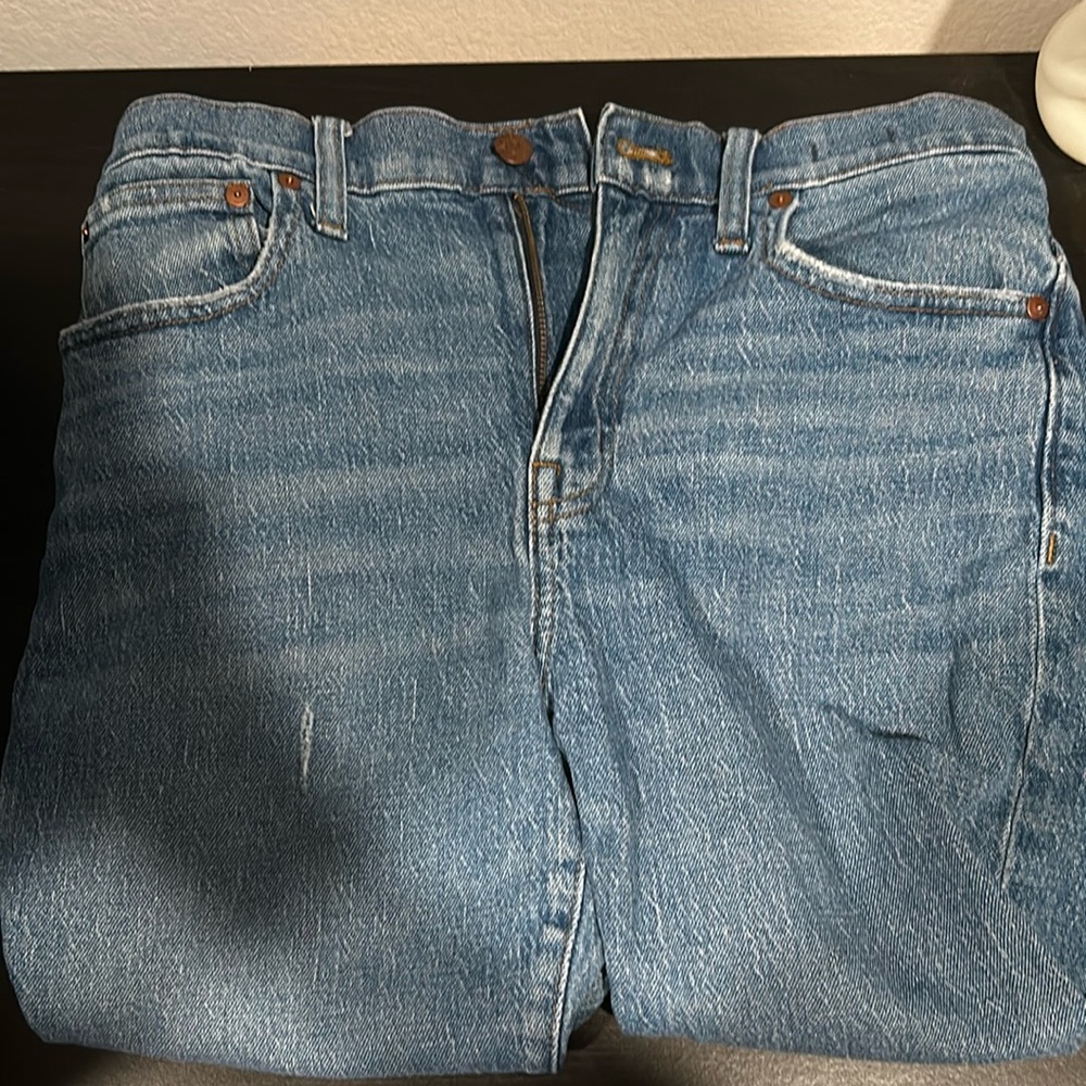 Madewell High-rise slim boyjean